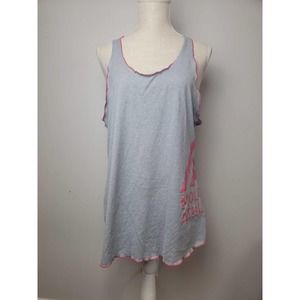 The North Face Ladies Size XL Tank Mountain Athletics Gray Pink